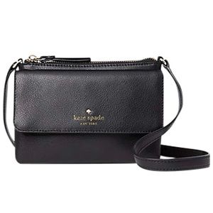 NWT Kate Spade Karlee Crossbody bag in black